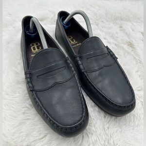 Allen Edmonds Ventura Hwy Driving Shoes black leather 9.5D loafers‎